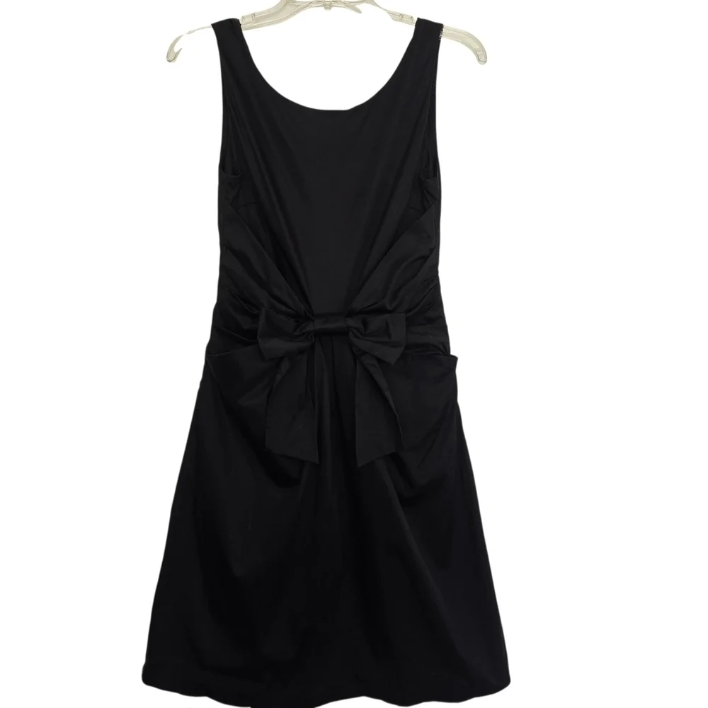 Kate Spade Elegant Black Mini Dress with Bow